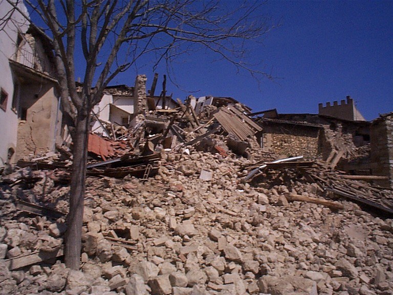 Devastazioni del sisma