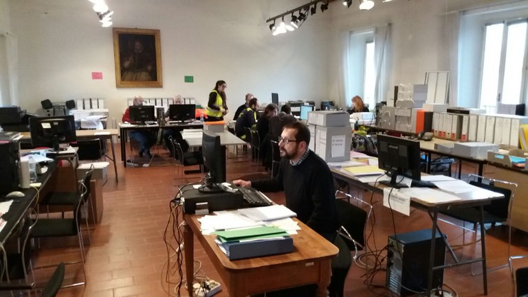 Volontari e funzionari dell'Agenzia a Caldarola e San Severino Marche - 9