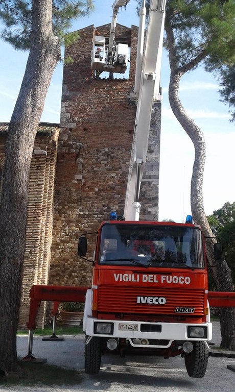 Messa in sicurezza campanile Santarcangelo di Romagna III