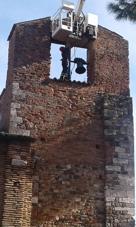 Messa in sicurezza campanile Santarcangelo di Romagna II