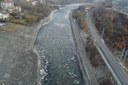 Marano di Gaggio Montano: panoramica lavori conclusi sul fiume Reno