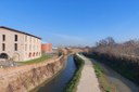 Bologna, canale Battiferro e canale Navile