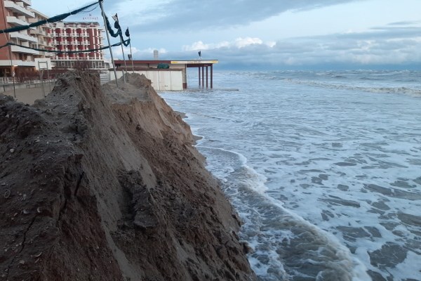 mareggiata Cesenatico gennaio