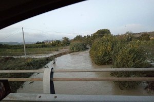 Senio, piena del fiume, Tebano, maltempo 2 novembre, ravennate