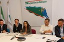 Priolo, Marco Panieri, Giorgio Zanni, Enzo Lattuca, Michele De Pascale, conferenza stampa bologna 19 giugno