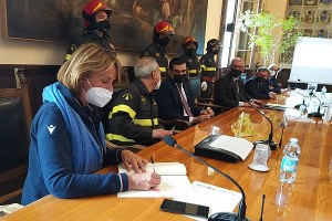 Firma accordo per nuova sede vigili del fuoco di Faenza (RA) - 2