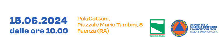 Logo iniziativa 15 giugno 2024 a Faenza