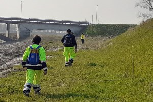 Monitoraggio corsi acqua, tecnici, cavalcavia, Modena