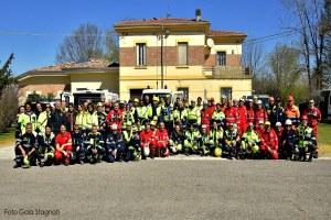 Corso per addetti alle emergenze idrauliche e idrogeologiche, aprile 2023, Reggio Emilia, foto di gruppo